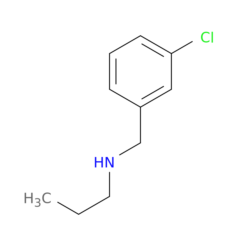 N-(3-CHLOROBENZYL)PROPAN-1-AMINE