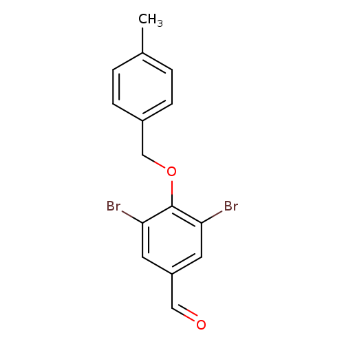 3,5-dibromo-4-[(4-methylbenzyl)oxy]benzaldehyde