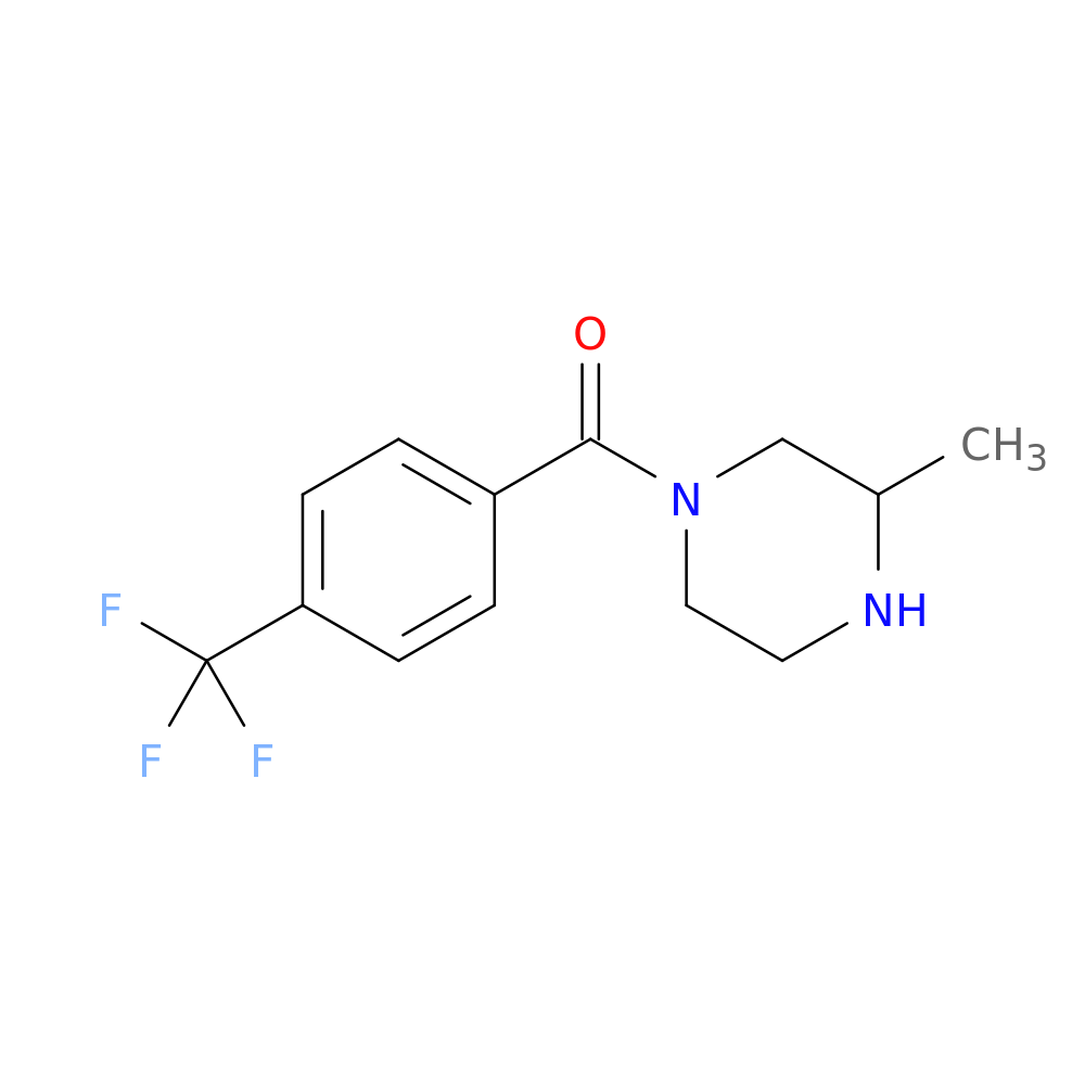 3-methyl-1-[4-(trifluoromethyl)benzoyl]piperazine