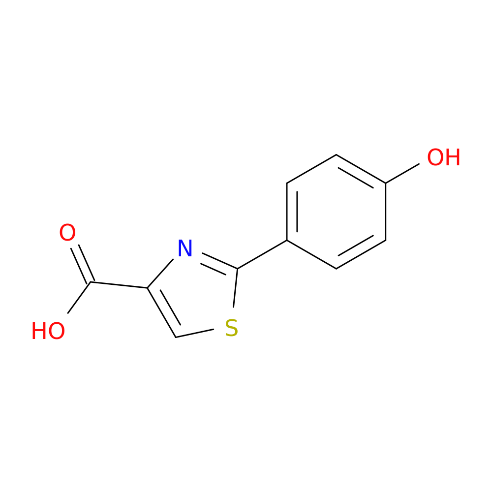 2-(4-Hydroxyphenyl)-1,3-thiazole-4-carboxylic acid