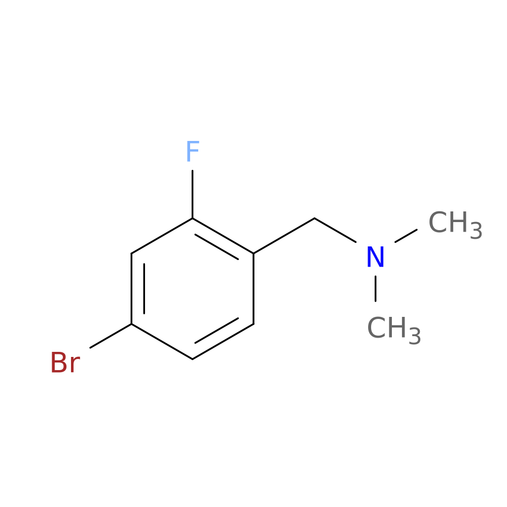 (4-Bromo-2-fluoro-benzyl)-dimethyl-amine