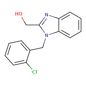 (1-[(2-Chlorophenyl)methyl]-1h-1,3-benzodiazol-2-yl)methanol