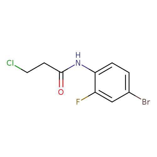 N-(4-Bromo-2-fluorophenyl)-3-chloropropanamide