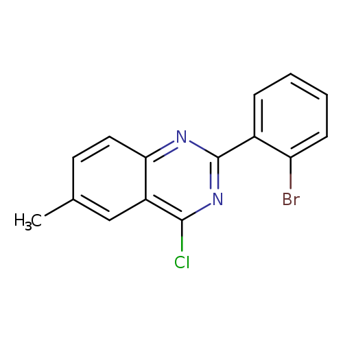 2-(2-Bromophenyl)-4-chloro-6-methylquinazoline