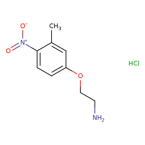 2-(3-methyl-4-nitrophenoxy)ethan-1-aminehydrochloride
