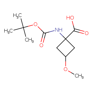 1-{[(tert-butoxy)carbonyl]amino}-3-methoxycyclobutane-1-carboxylic acid