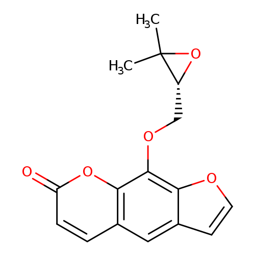 (R)-9-((3,3-Dimethyloxiran-2-yl)methoxy)-7H-furo[3,2-g]chromen-7-one