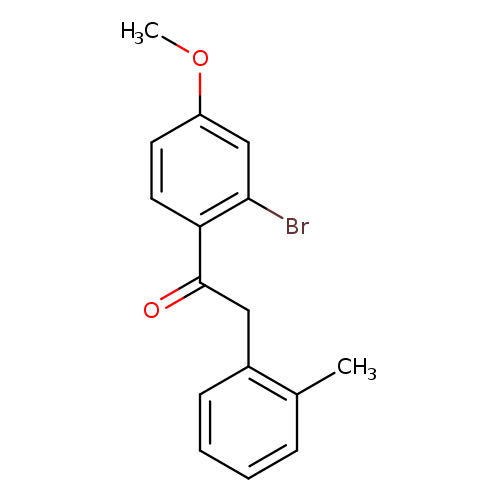 1-(2-bromo-4-methoxyphenyl)-2-(2-methylphenyl)ethan-1-one