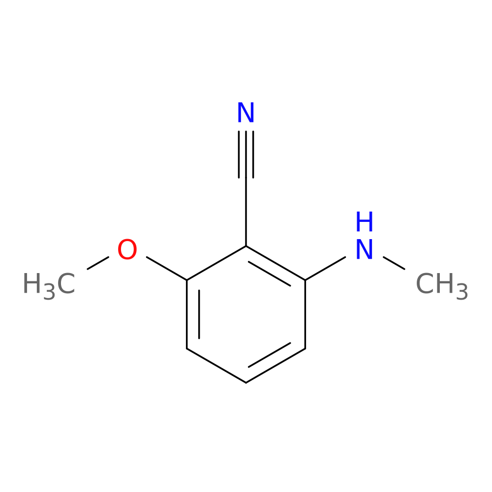 2-Methoxy-6-(methylamino)benzonitrile