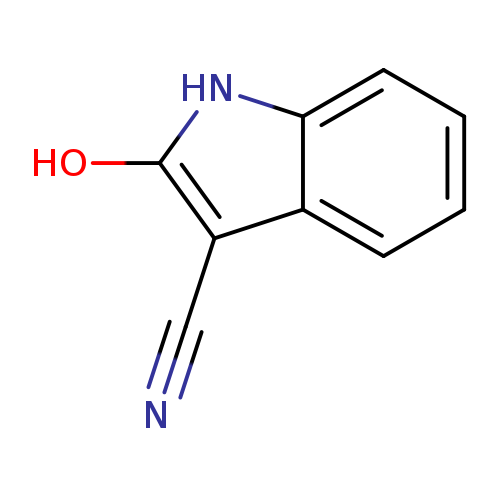 2-hydroxy-1H-indole-3-carbonitrile