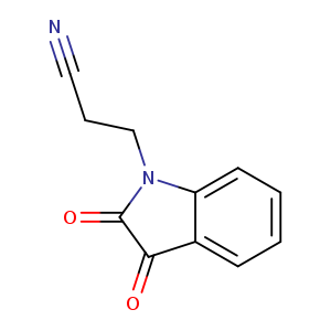 3-(2,3-Dioxo-2,3-dihydro-1h-indol-1-yl)propanenitrile