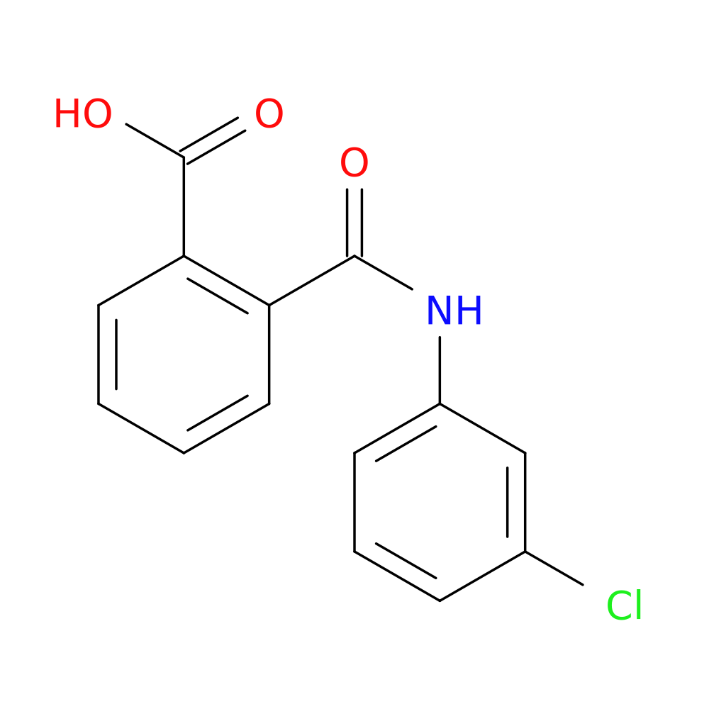 2-(3-Chlorophenylcarbamoyl)benzoic acid