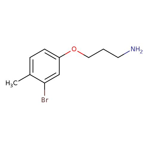 3-(3-Bromo-4-methylphenoxy)propan-1-amine