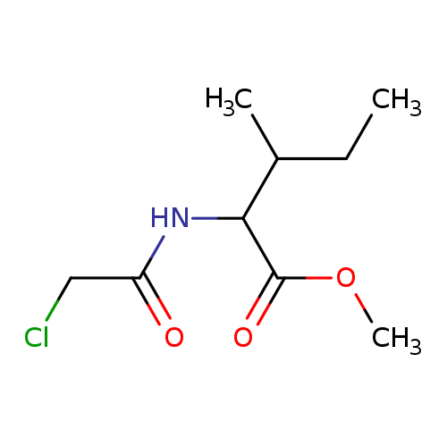 methyl 2-(2-chloroacetamido)-3-methylpentanoate