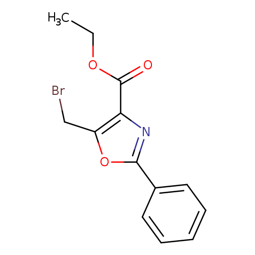 ethyl 5-(bromomethyl)-2-phenyl-1,3-oxazole-4-carboxylate