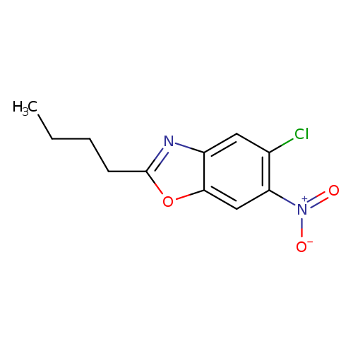 2-butyl-5-chloro-6-nitro-1,3-benzoxazole