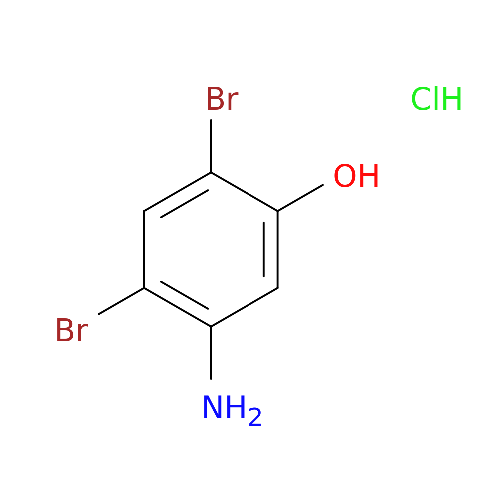 5-amino-2,4-dibromophenol hydrochloride