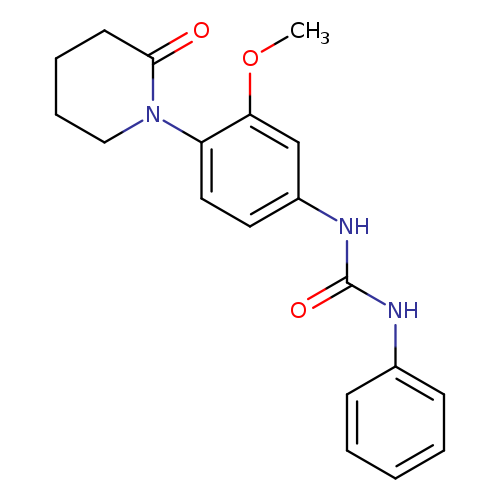 3-[3-methoxy-4-(2-oxopiperidin-1-yl)phenyl]-1-phenylurea