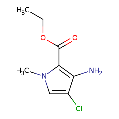 Ethyl 3-amino-4-chloro-1-methyl-1H-pyrrole-2-carboxylate