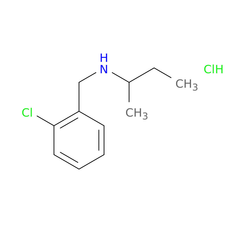 N-(2-CHLOROBENZYL)-2-BUTANAMINE HYDROCHLORIDE