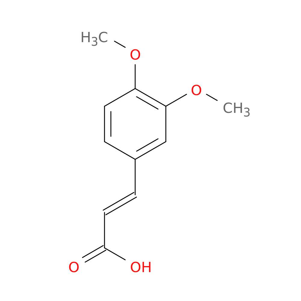 (E)-3-(3,4-Dimethoxyphenyl)acrylic acid