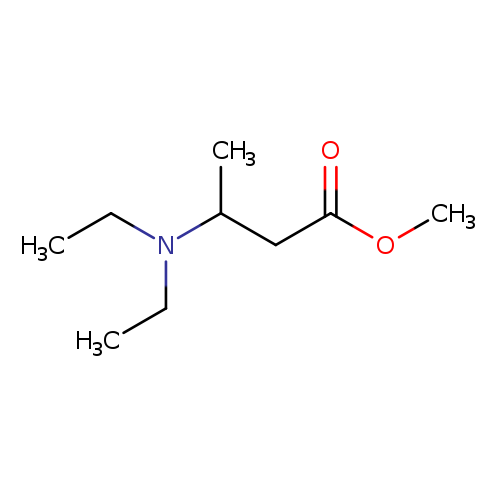 methyl 3-diethylaminobutyrate