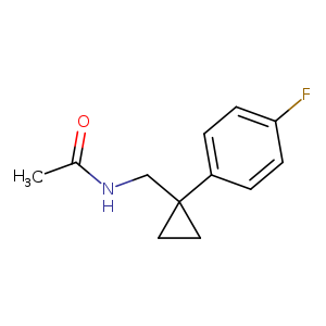 N-{[1-(4-fluorophenyl)cyclopropyl]methyl}acetamide