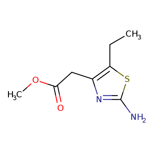 methyl 2-(2-amino-5-ethyl-1,3-thiazol-4-yl)acetate