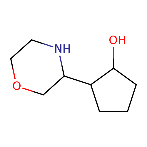 2-(morpholin-3-yl)cyclopentan-1-ol
