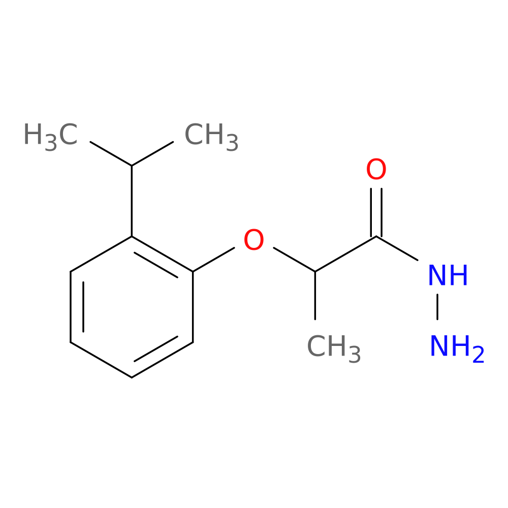 2-(2-Isopropylphenoxy)propanohydrazide