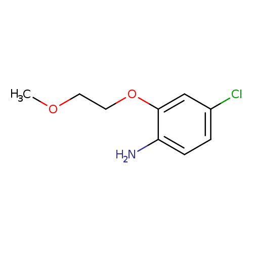 4-Chloro-2-(2-methoxyethoxy)aniline
