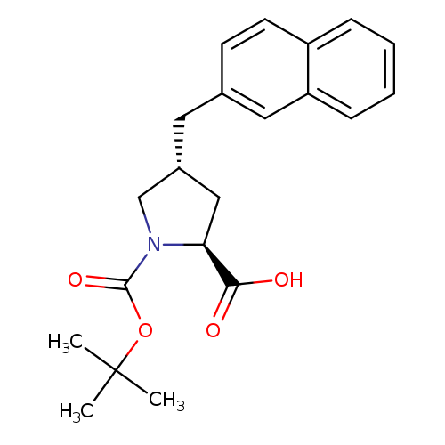 (2S,4R)-1-(tert-Butoxycarbonyl)-4-(naphthalen-2-ylmethyl)pyrrolidine-2-carboxylic acid