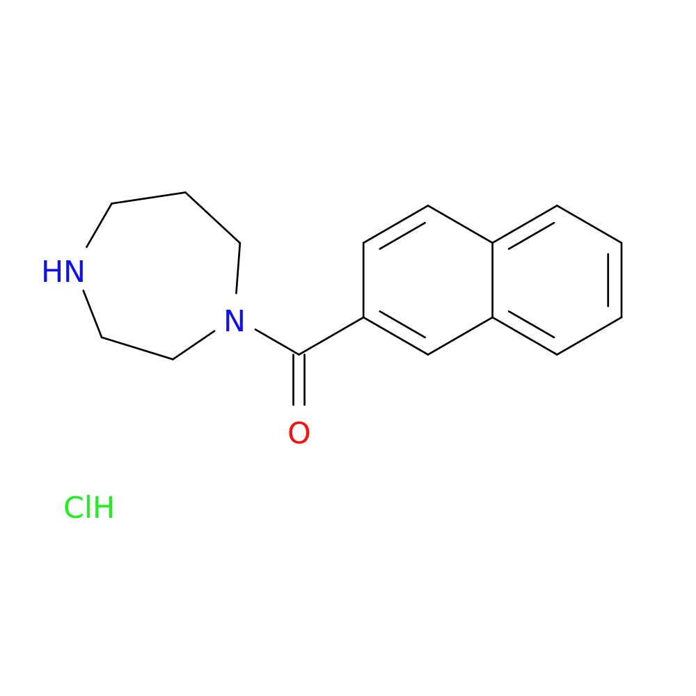 1-(naphthalene-2-carbonyl)-1,4-diazepane hydrochloride