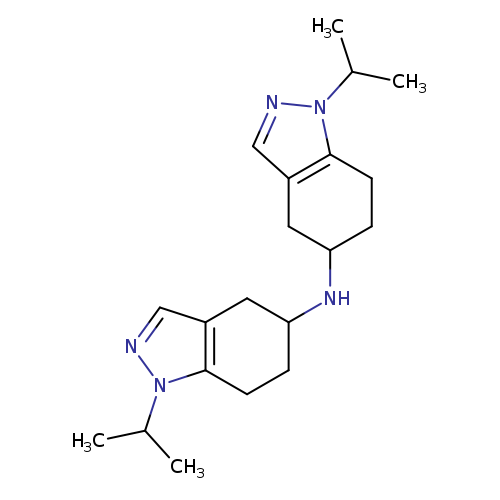 1-(propan-2-yl)-N-[1-(propan-2-yl)-4,5,6,7-tetrahydro-1H-indazol-5-yl]-4,5,6,7-tetrahydro-1H-indazol-5-amine