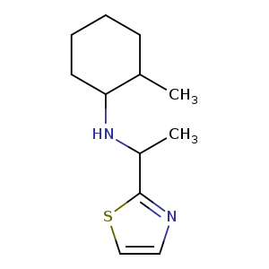 2-methyl-N-[1-(1,3-thiazol-2-yl)ethyl]cyclohexan-1-amine