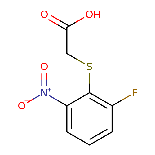 2-((2-Fluoro-6-nitrophenyl)thio)acetic acid