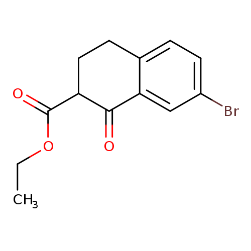 Ethyl 7-bromo-1-oxo-3,4-dihydro-2H-naphthalene-2-carboxylate