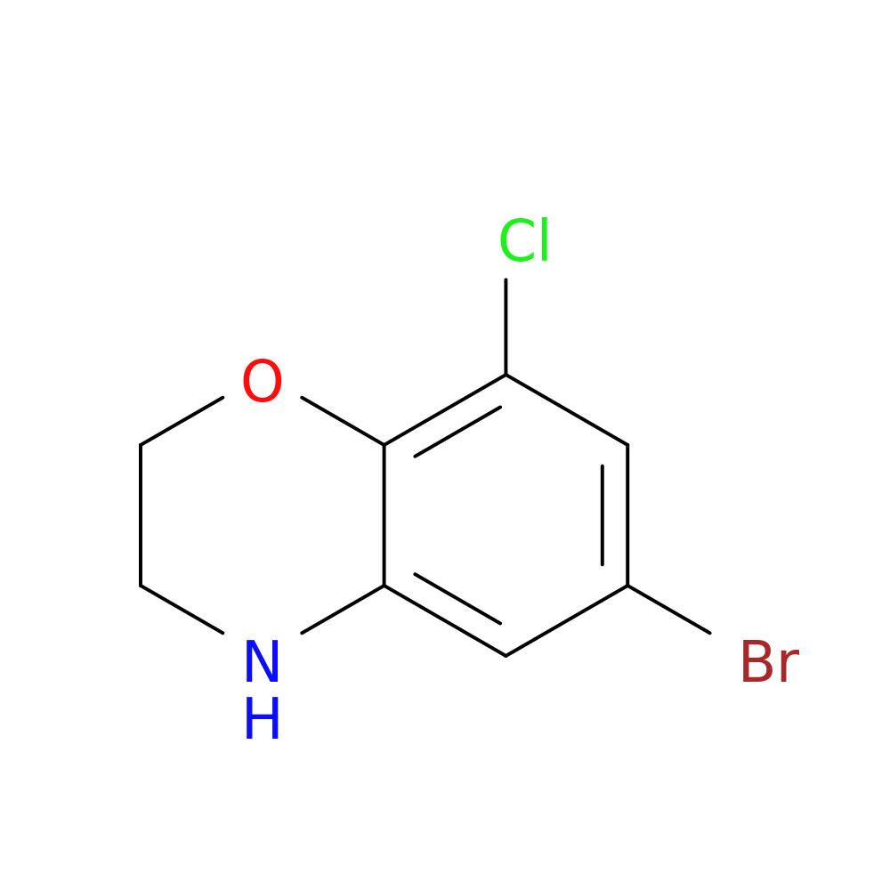 6-bromo-8-chloro-3,4-dihydro-2H-1,4-benzoxazine