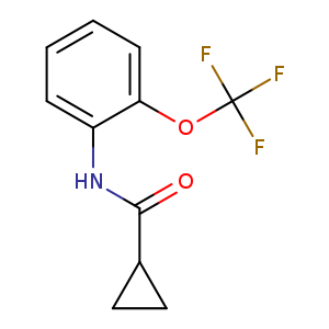 N-[2-(trifluoromethoxy)phenyl]cyclopropanecarboxamide