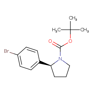 (S)-tert-butyl 2-(4-bromophenyl)pyrrolidine-1-carboxylate