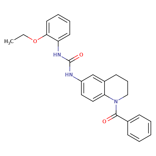 3-(1-benzoyl-1,2,3,4-tetrahydroquinolin-6-yl)-1-(2-ethoxyphenyl)urea