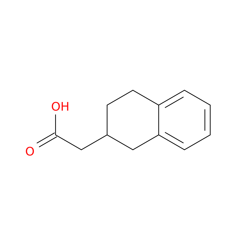 2-(1,2,3,4-Tetrahydronaphthalen-2-yl)acetic acid