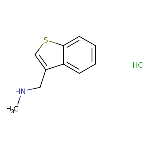 (1-benzothiophen-3-ylmethyl)(methyl)amine hydrochloride