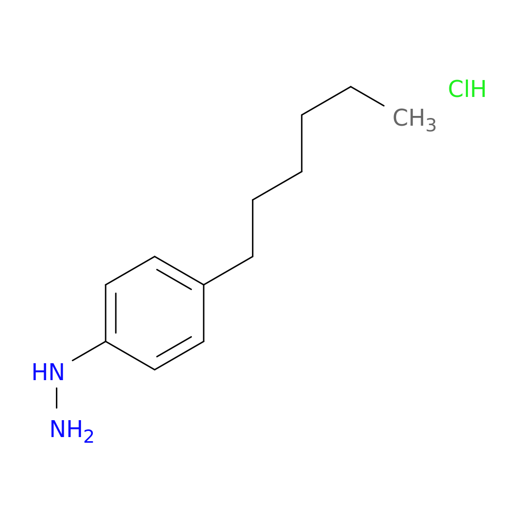 4-N-Hexylphenylhydrazine, HCl