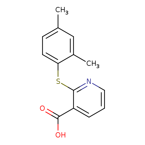 2-[(2,4-dimethylphenyl)sulfanyl]pyridine-3-carboxylic acid