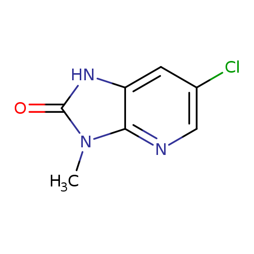 6-Chloro-3-methyl-1H-imidazo[4,5-b]pyridin-2(3H)-one