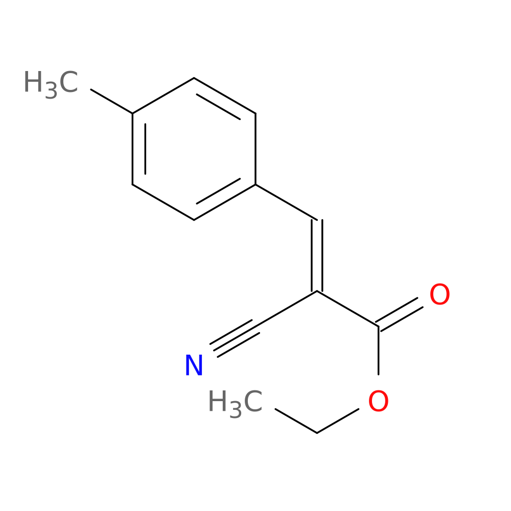 Ethyl 2-cyano-3-(4-methylphenyl)acrylate