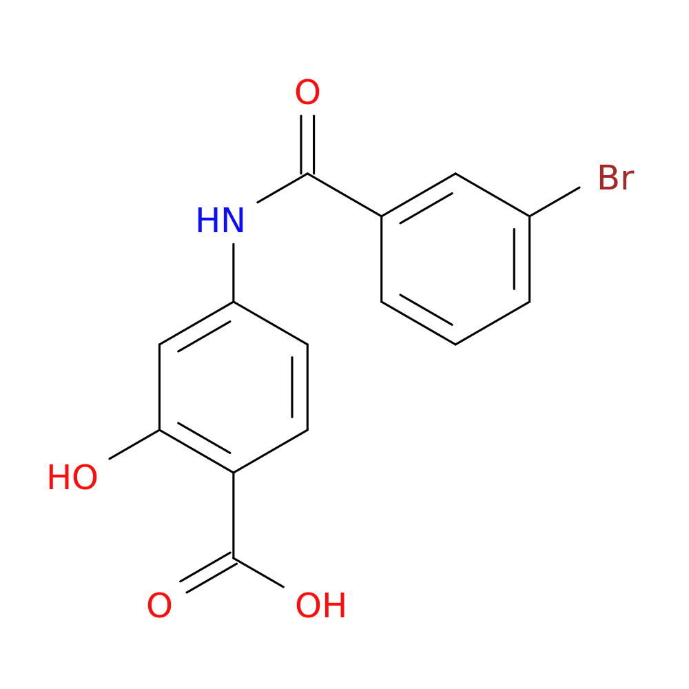 4-[(3-Bromobenzoyl)amino]-2-hydroxybenzoic acid