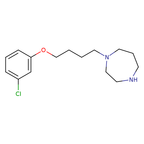 1-[4-(3-chlorophenoxy)butyl]-1,4-diazepane