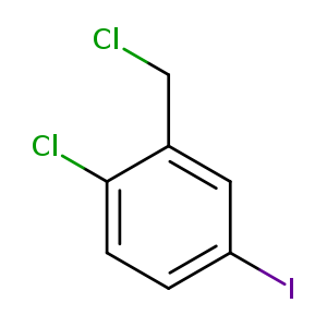 2-Chloro-5-iodo-benzylchloride